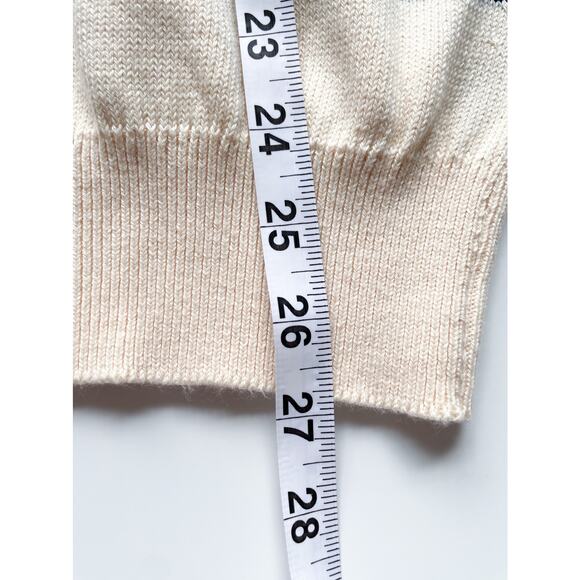 NWT Vintage Burberrys Nautical Crewneck Sweater Size 38" 97cm M/L - Picture 6 of 7